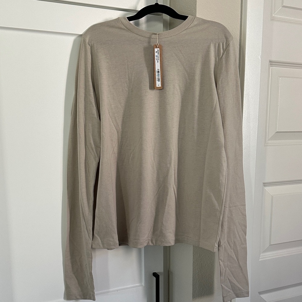 NWT Skims Relaxed Long Sleeve Shirt